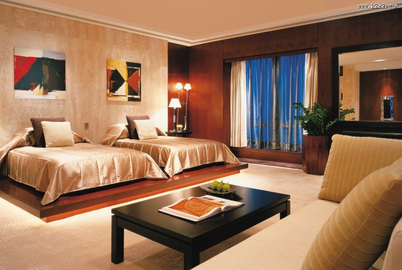 迪拜香格里拉大酒店客房图片大全