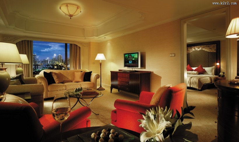 雅加达香格里拉饭店客房图片