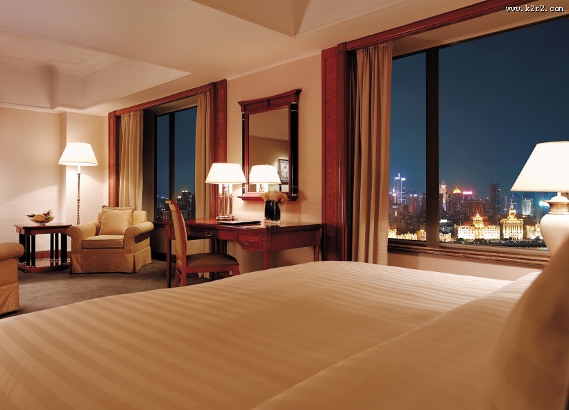 上海浦东香格里拉饭店客房图片