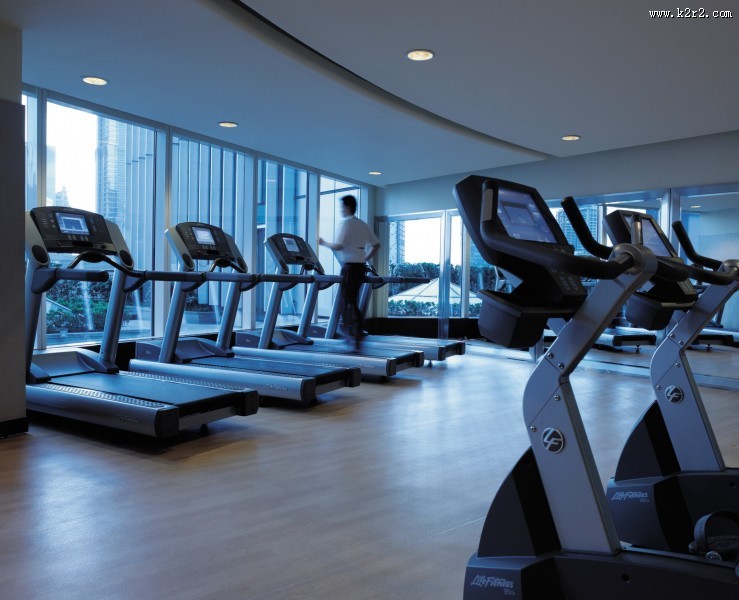 上海浦东香格里拉饭店休闲健身室图片