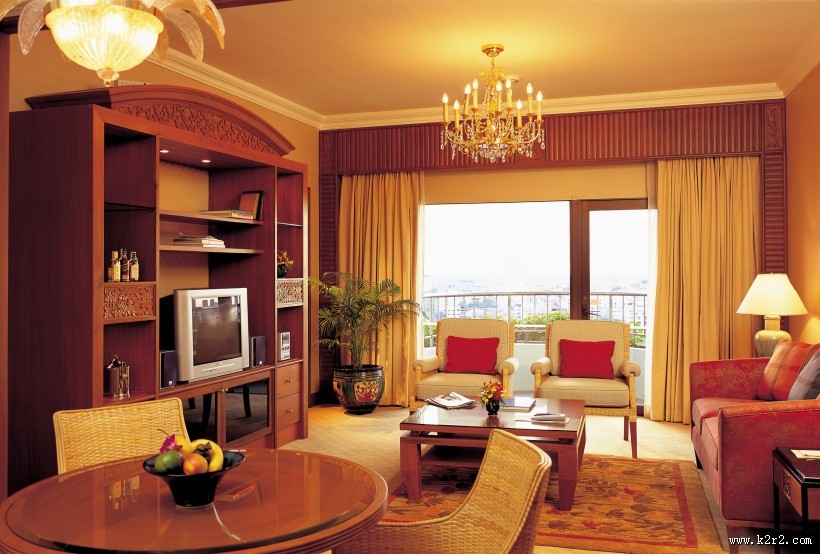 泰国曼谷香格里拉酒店客房图片