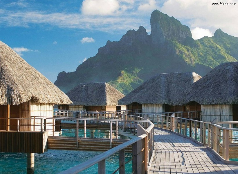 波拉波拉四季酒店图片大全