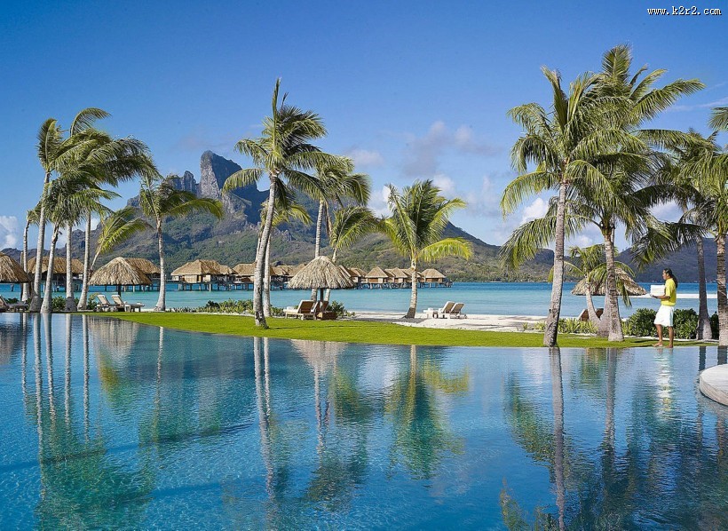 波拉波拉四季酒店图片大全