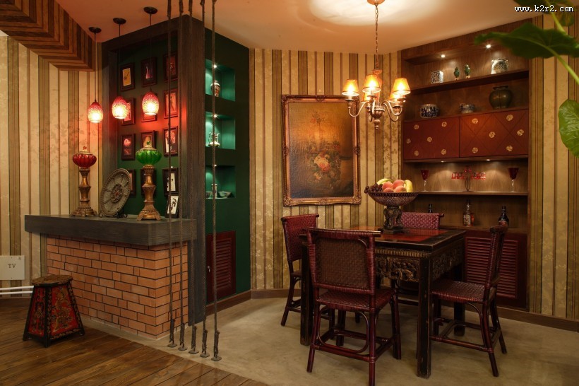 北京乾图混搭风格室内设计图片大全
