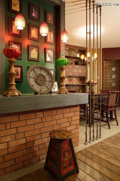 北京乾图混搭风格室内设计图片大全