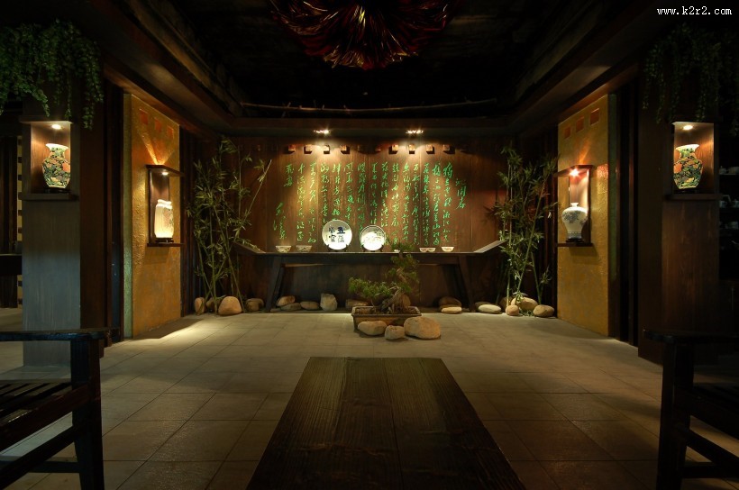 红官窑长沙展厅装潢设计图片