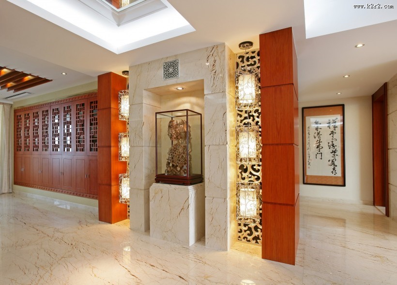 清华城复式住宅室内设计图片