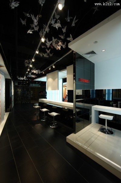 柔然壁纸的展示空间设计图片