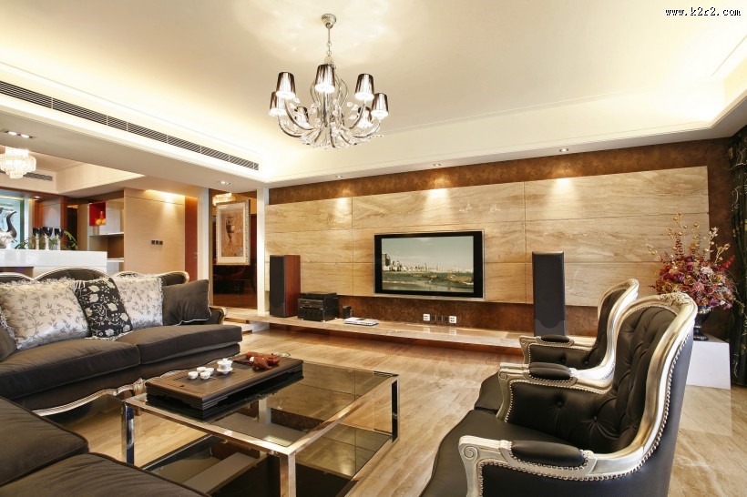 蓝色海岸6-1301室内设计图片大全