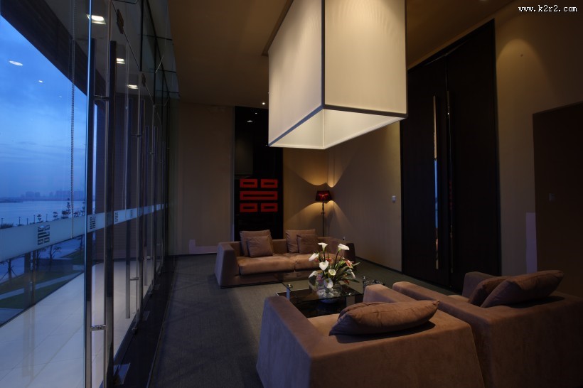 惠州东江府销售中心装潢设计图片