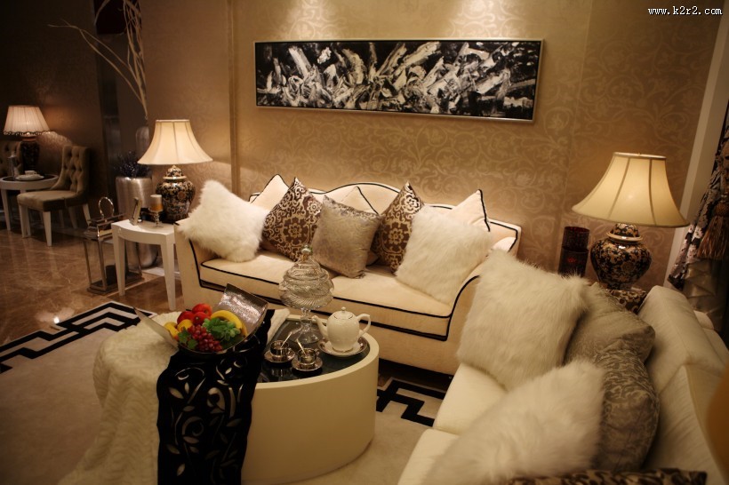 混搭风格样板房设计图片