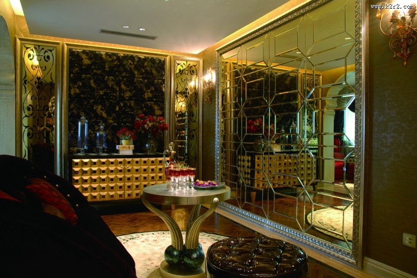 重庆海力设计-宫廷新贵风格装修图片