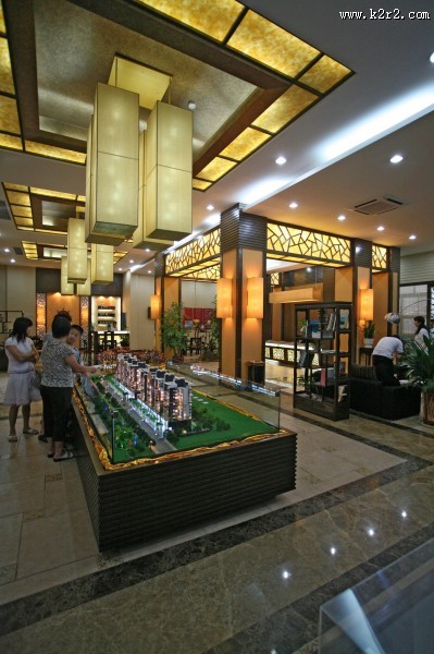 珠光售楼处装潢设计图片大全