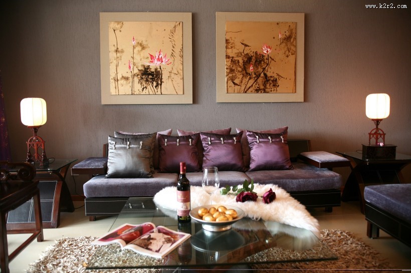 肇庆新东方风格样板房图片