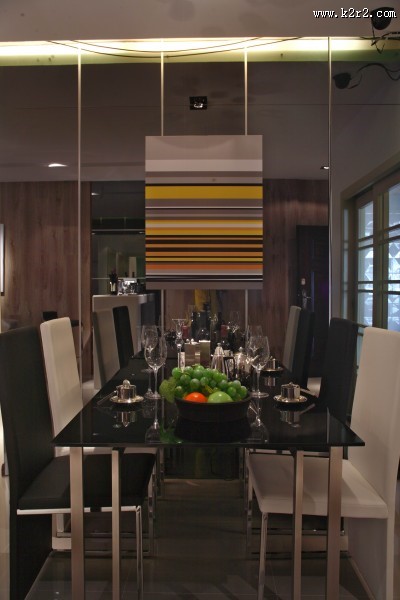 肇庆鸿景观园都市简约风格804样板房图片