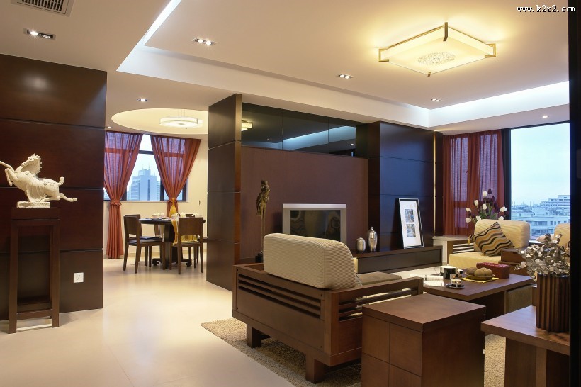 一帜东方玫瑰样品房设计图片