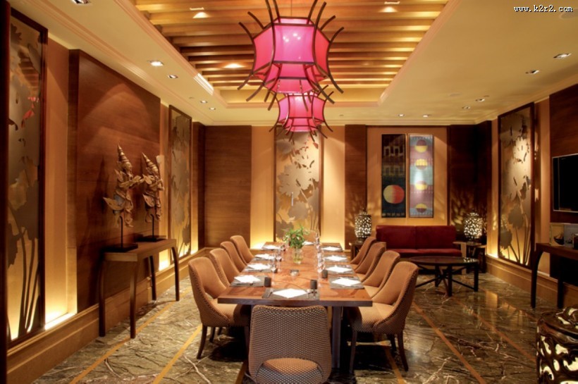 芫香东南亚餐厅装修设计图片大全