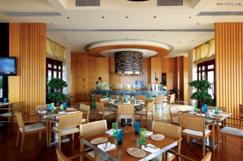 海边-东南亚风格餐厅设计图片
