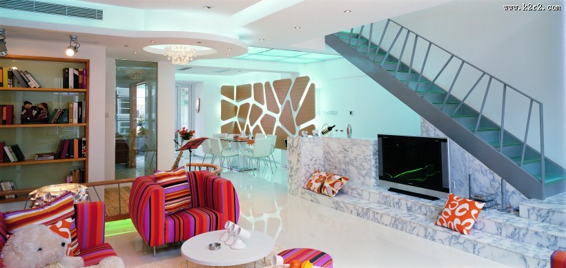 都市轻音乐-吴苏洋室内设计作品案例图片