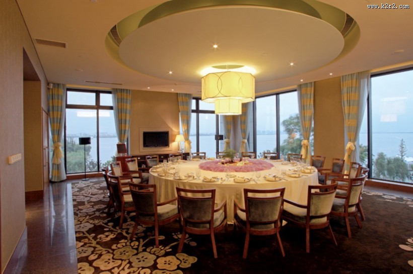 望湖阁中餐厅装修设计图片