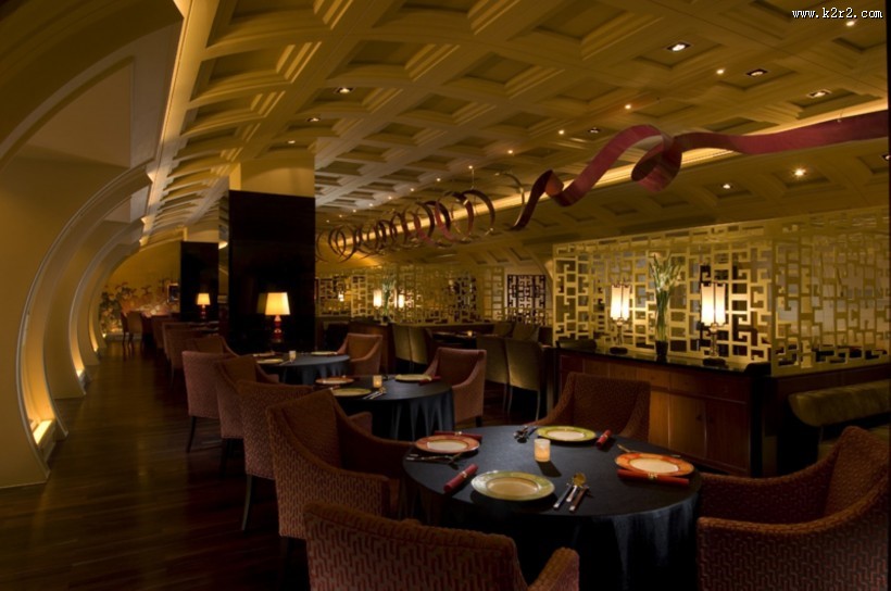 秦唐中餐厅装修设计图片