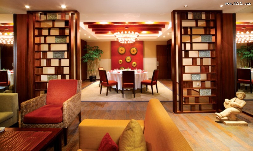 丰园中餐厅装潢设计图片