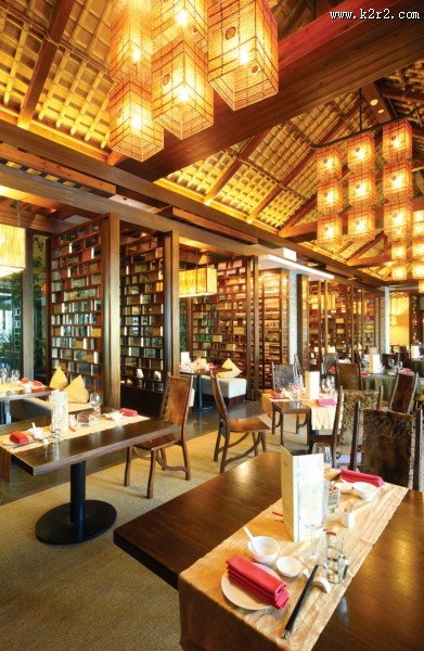 丰园中餐厅装潢设计图片