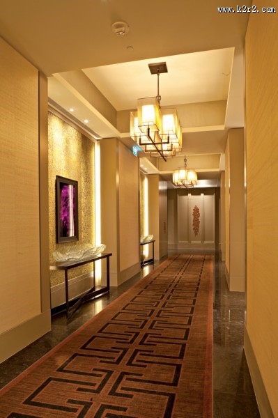 龙轩新中式餐厅风格设计图片大全