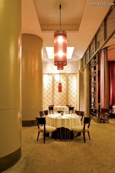 龙轩新中式餐厅风格设计图片大全