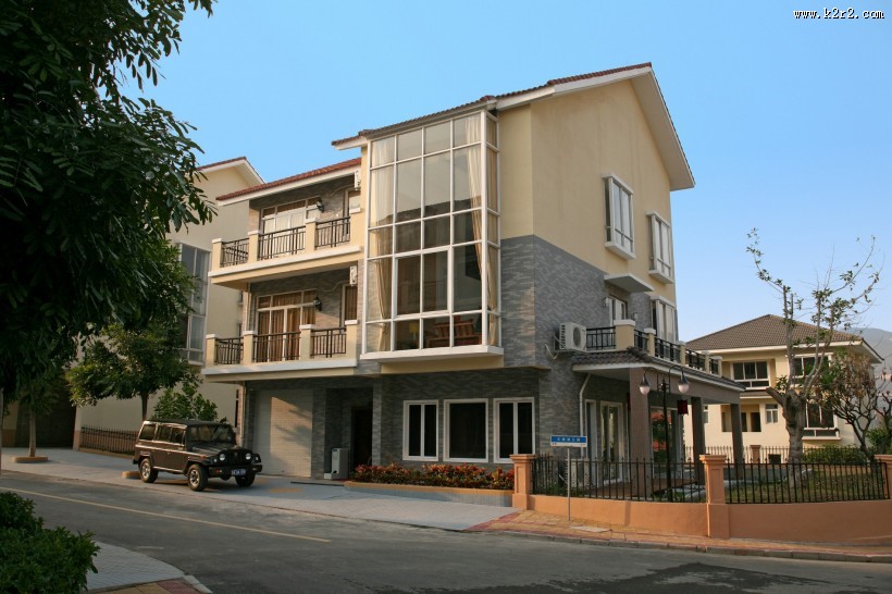 南航碧花园D2型079别墅样板楼-陈维室内设计作品图片大全