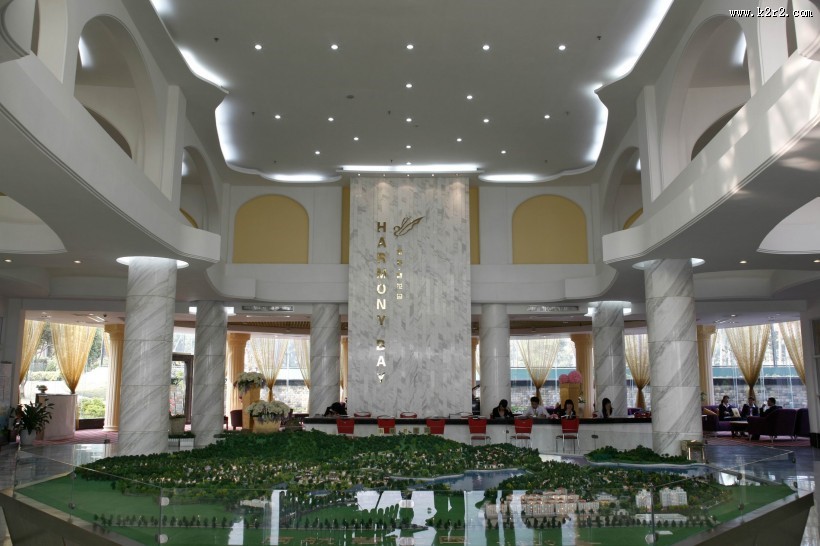 南航碧花园销售会所-陈维室内设计作品图片大全