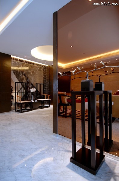 别墅中式室内设计-戴勇作品图片大全