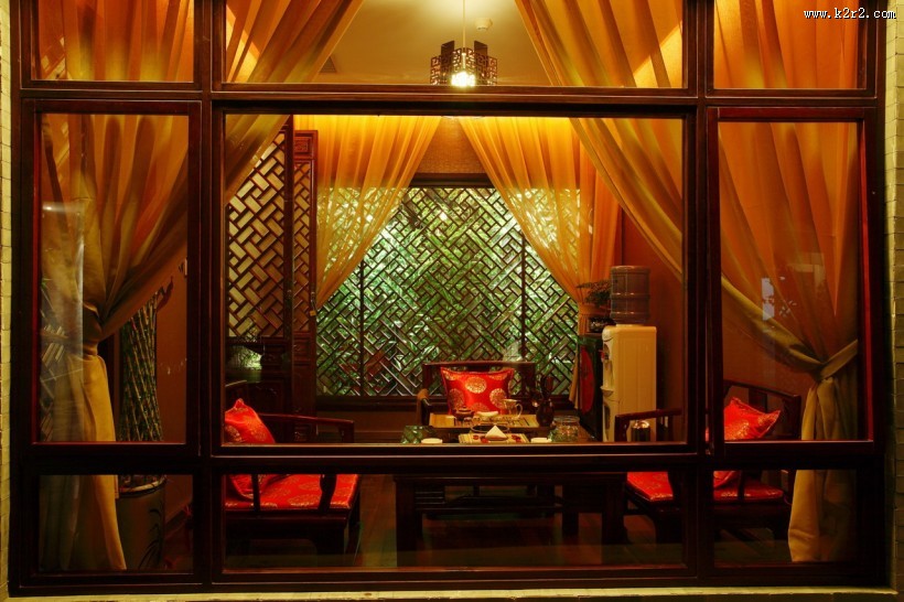 大石代作品-春秋茶楼图片