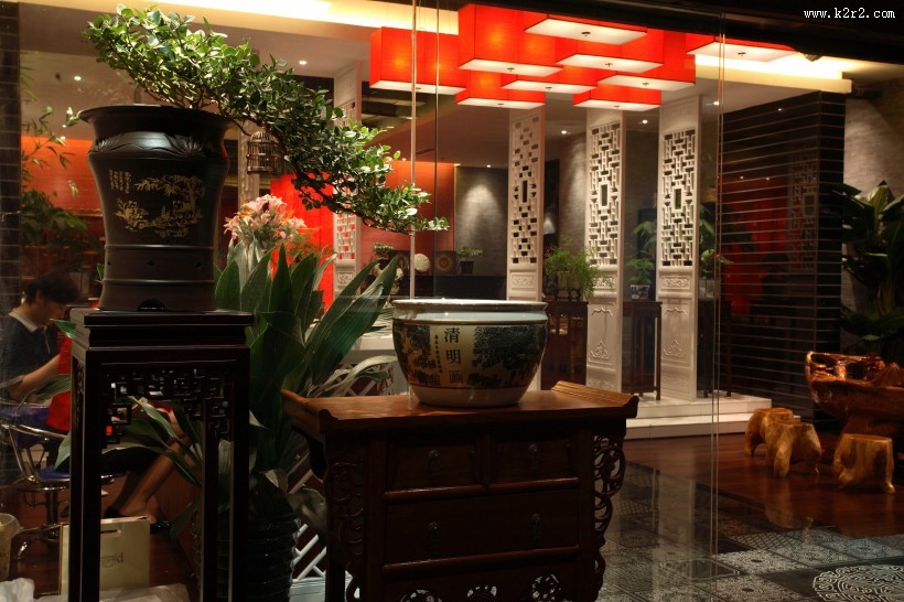 大石代作品-春秋茶楼图片