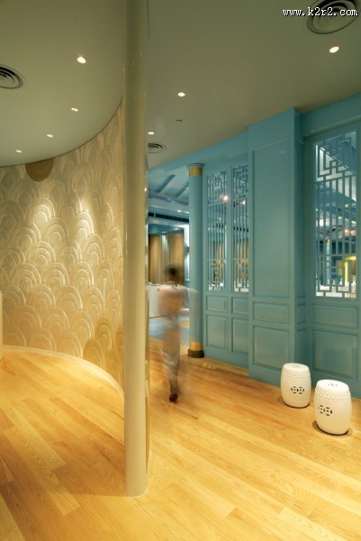 皇朝餐厅-现代风格餐厅装潢设计图片