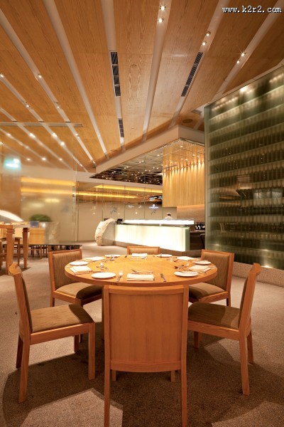 盛世餐厅-简约自然餐厅设计图片