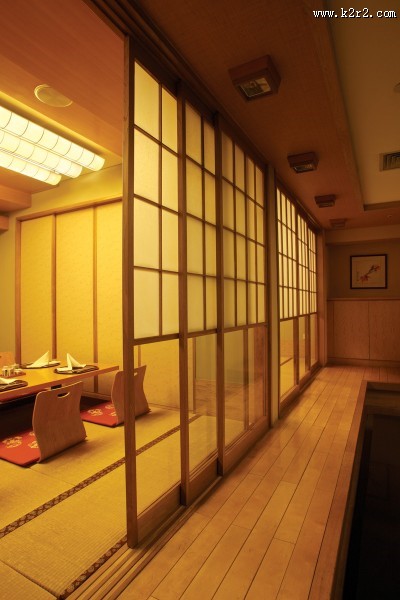 花筐日本餐厅装潢设计图片