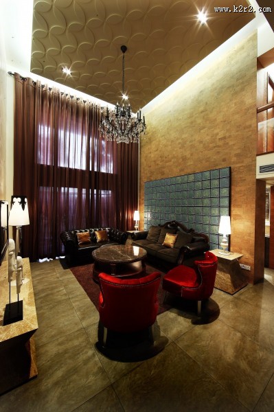 张开旺-严谨低调奢华样板间设计图片