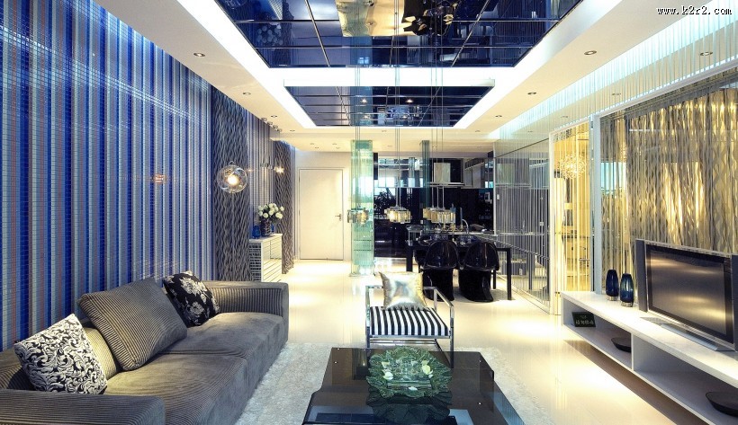 增城锦绣湖畔豪苑海洋风格样板间图片