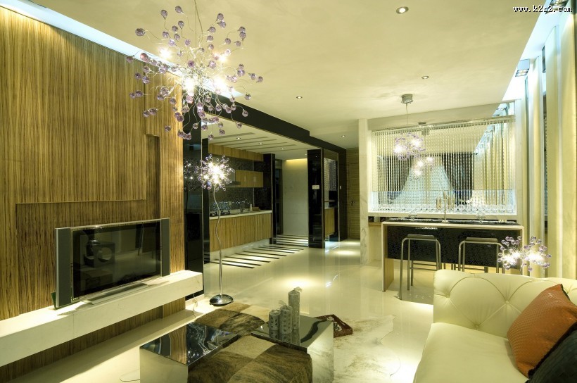 增城锦绣湖畔豪苑6座04型样板间设计图片