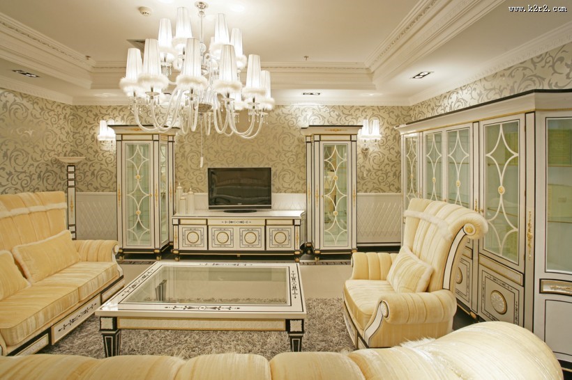 梵豪森五宅样品房-海伦皇宫室内设计图片