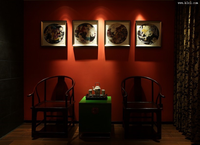 现代中式风格室内设计图片