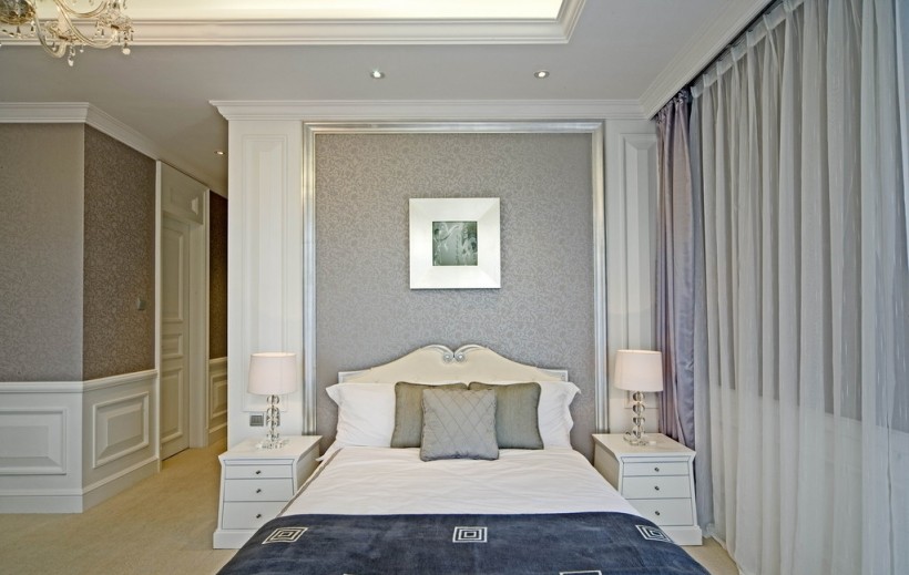 白色欧式风格室内设计图片