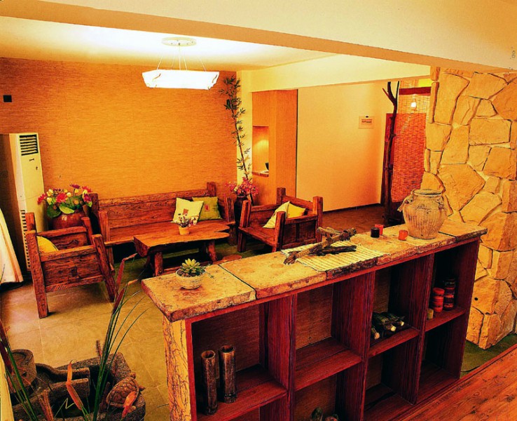 古朴大自然风格室内装修图片大全