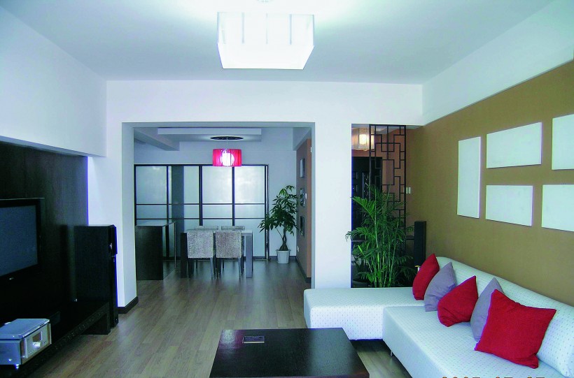 现代中式的表达方式装修案例图片