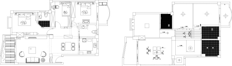 现代中式的表达方式装修案例图片