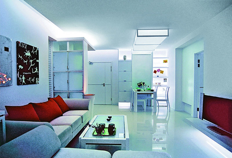 金陵大公寓住宅样板房设计图片