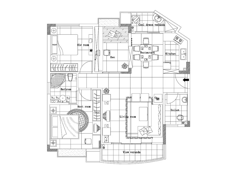 佛山绿茵鸣苑室内设计图片大全