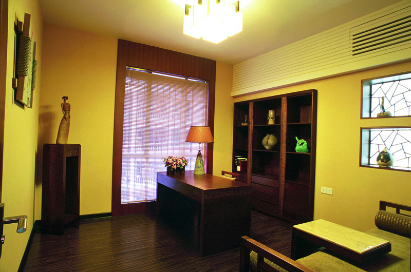 金银岛小高层样板房室内设计图片