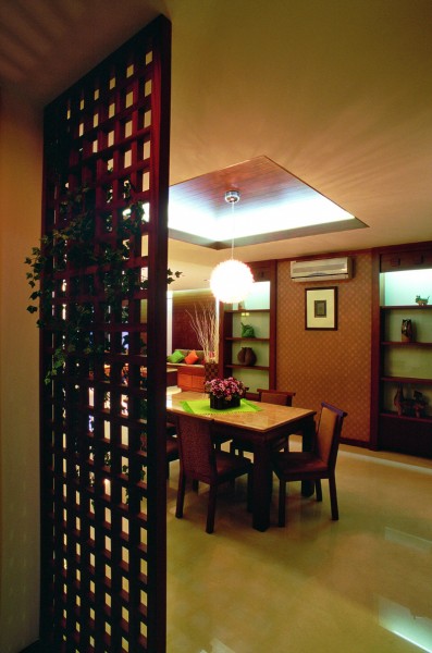 金银岛小高层样板房室内设计图片